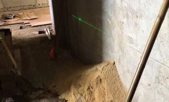 华润名府复式户型工地